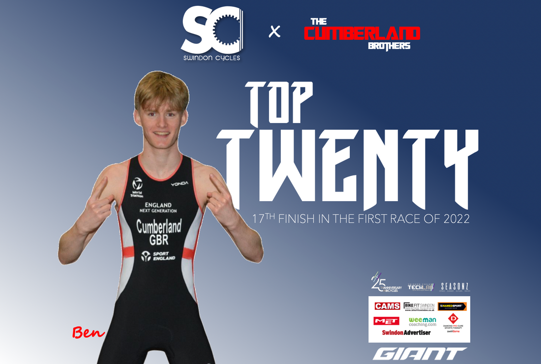 Ben Takes Top 20 @ 2022 European Triathlon Junior Cup