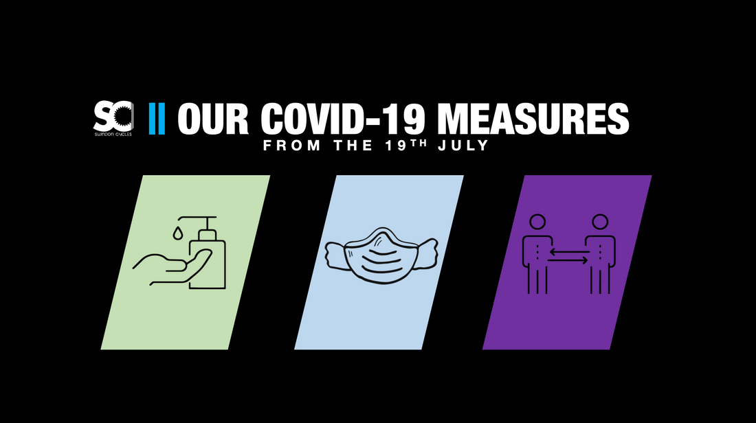 COVID-19 POLICIES - FROM THE 19TH JULY